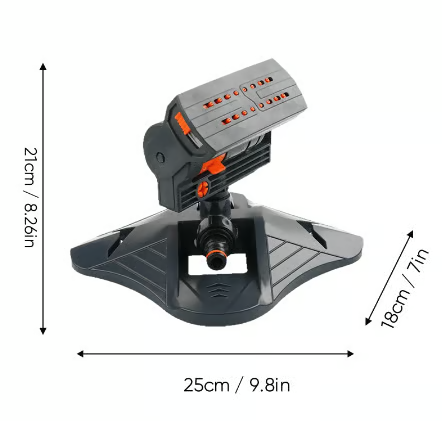 Adjustable Oscillating Sprinkler Wide Coverage💦✨