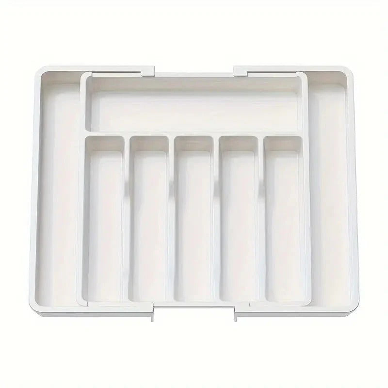 Extendable Kitchen Cutlery Storage Organizer