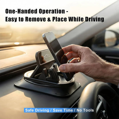 360° Rotating Car Dashboard Phone Holder