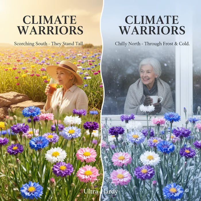 🌱 Premium Quality Cornflower Seeds – The “Unstoppable” Wildflower That Grows Everywhere + FREE Plant Growth Supplement