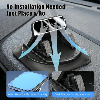 360° Rotating Car Dashboard Phone Holder