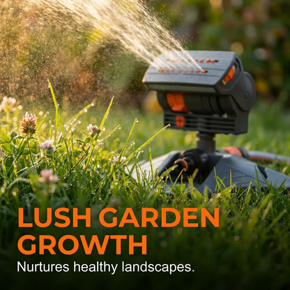 Adjustable Oscillating Sprinkler Wide Coverage💦✨