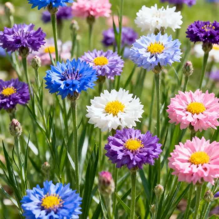 🌱 Premium Quality Cornflower Seeds – The “Unstoppable” Wildflower That Grows Everywhere + FREE Plant Growth Supplement