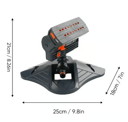 Adjustable Oscillating Sprinkler Wide Coverage💦✨