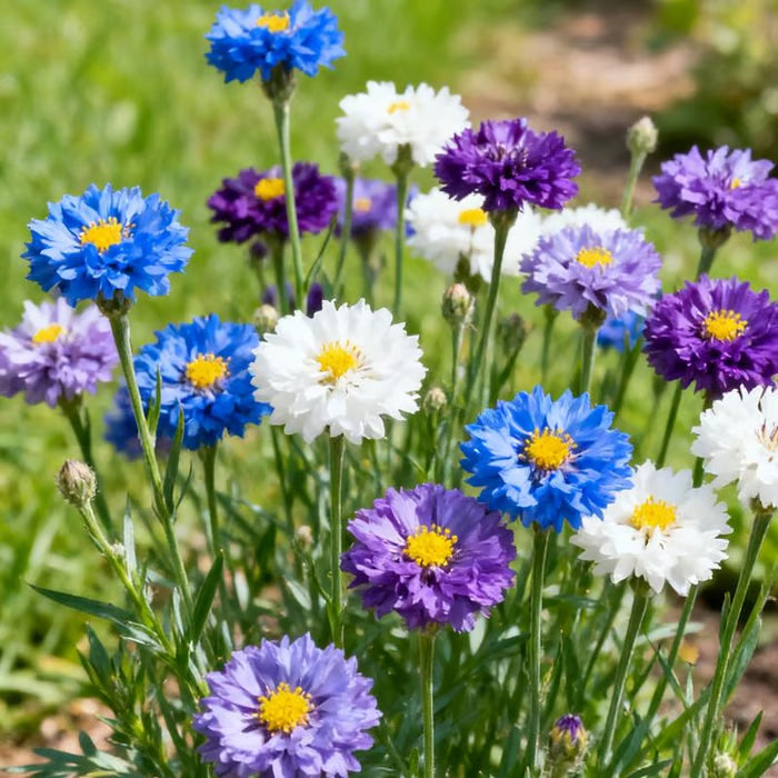 🌱 Premium Quality Cornflower Seeds – The “Unstoppable” Wildflower That Grows Everywhere + FREE Plant Growth Supplement