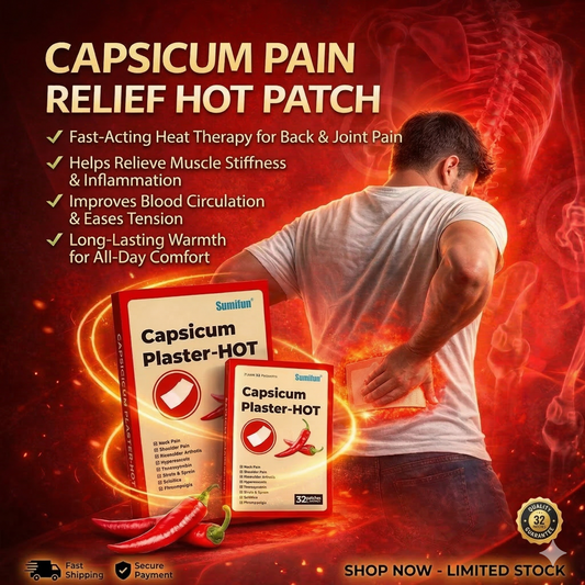Capsicum Pain Relief Hot Patch ( BUY 1 GET 1 FREE )