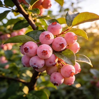 Premium Pink Blueberry Seeds 🌱BUY 1 GET 1 FREE 🌸 With Plant Growth Supplement