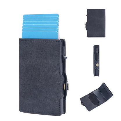 Pop-Up Card Holder – Anti-Degaussing Technology, RFID Blocking & Compact Design 📦