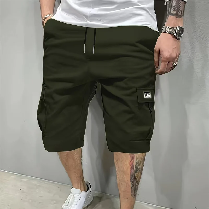 Lightweight Cargo Shorts – Breathable fabric, knee-length cut. Secure pockets for phone & keys. Comfortable all day long.