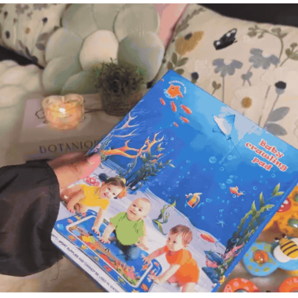 Water Play Mat | Floating Shapes | Sensory Play