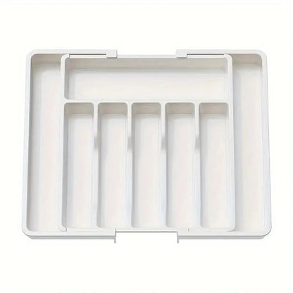 Extendable Kitchen Cutlery Storage Organizer