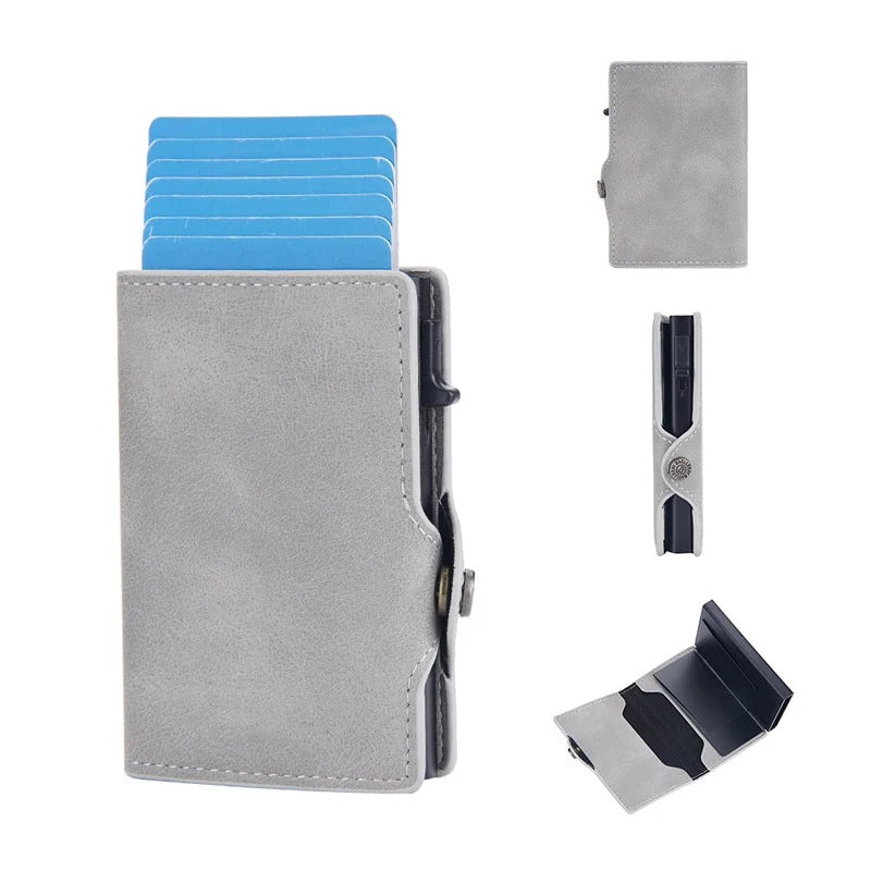 Pop-Up Card Holder – Anti-Degaussing Technology, RFID Blocking & Compact Design 📦