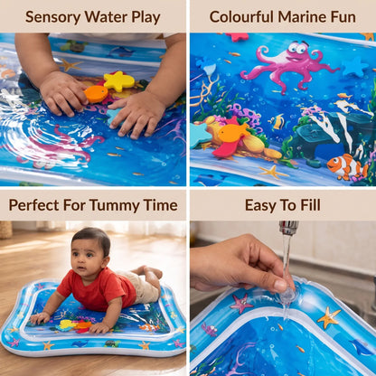 Water Play Mat | Floating Shapes | Sensory Play