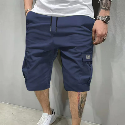 Lightweight Cargo Shorts – Breathable fabric, knee-length cut. Secure pockets for phone & keys. Comfortable all day long.