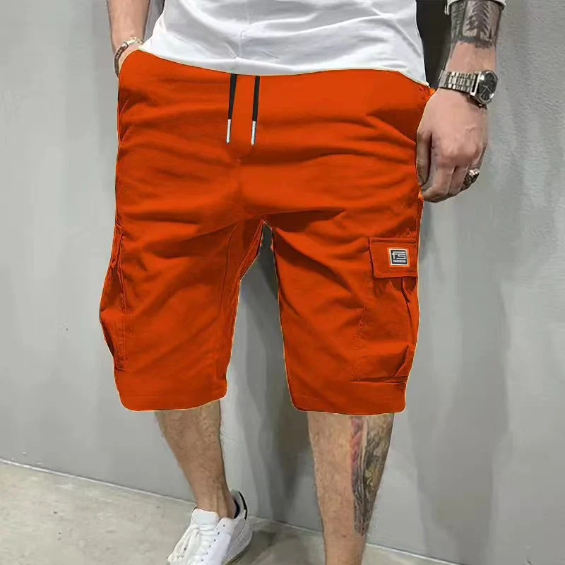 Lightweight Cargo Shorts – Breathable fabric, knee-length cut. Secure pockets for phone & keys. Comfortable all day long.