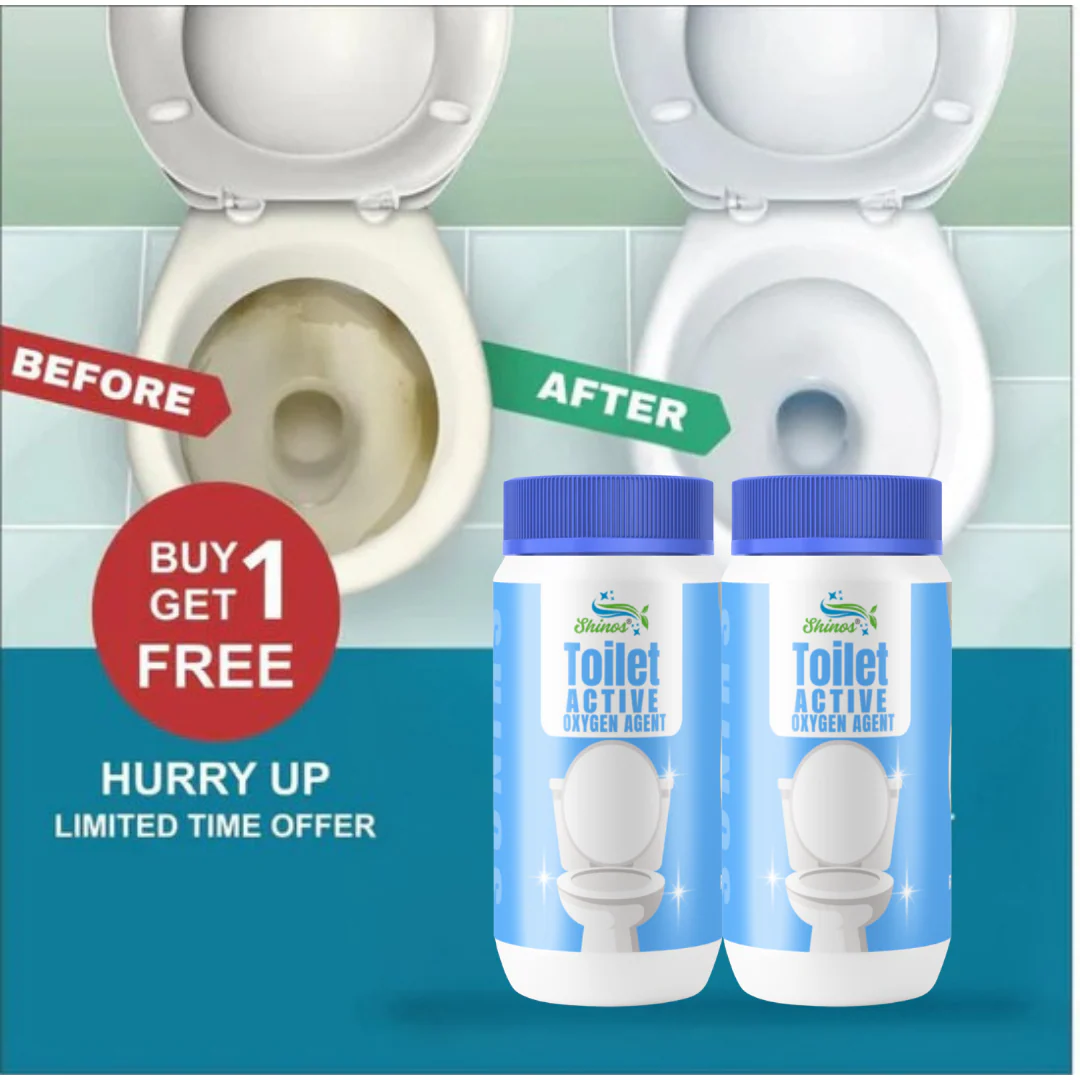 Powerful Toilet Cleaner Active Oxygen Powder ( BUY 1 GET 1 FREE )