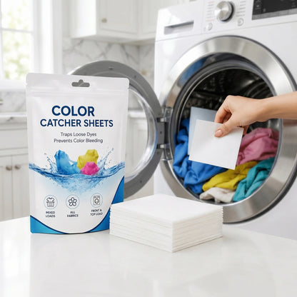 Dirt & Color Catcher Laundry Sheets – 50 Sheets