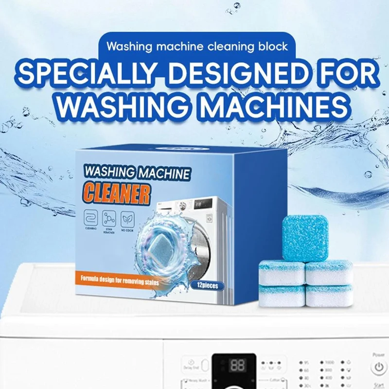 Multi-functional Washing Machine Cleaner Tablets ( BUY 1 GET 1 FREE )