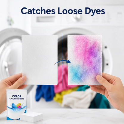 Dirt & Color Catcher Laundry Sheets – 50 Sheets