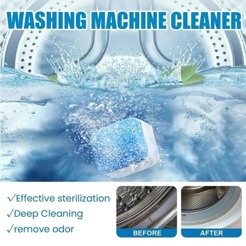 Multi-functional Washing Machine Cleaner Tablets ( BUY 1 GET 1 FREE )